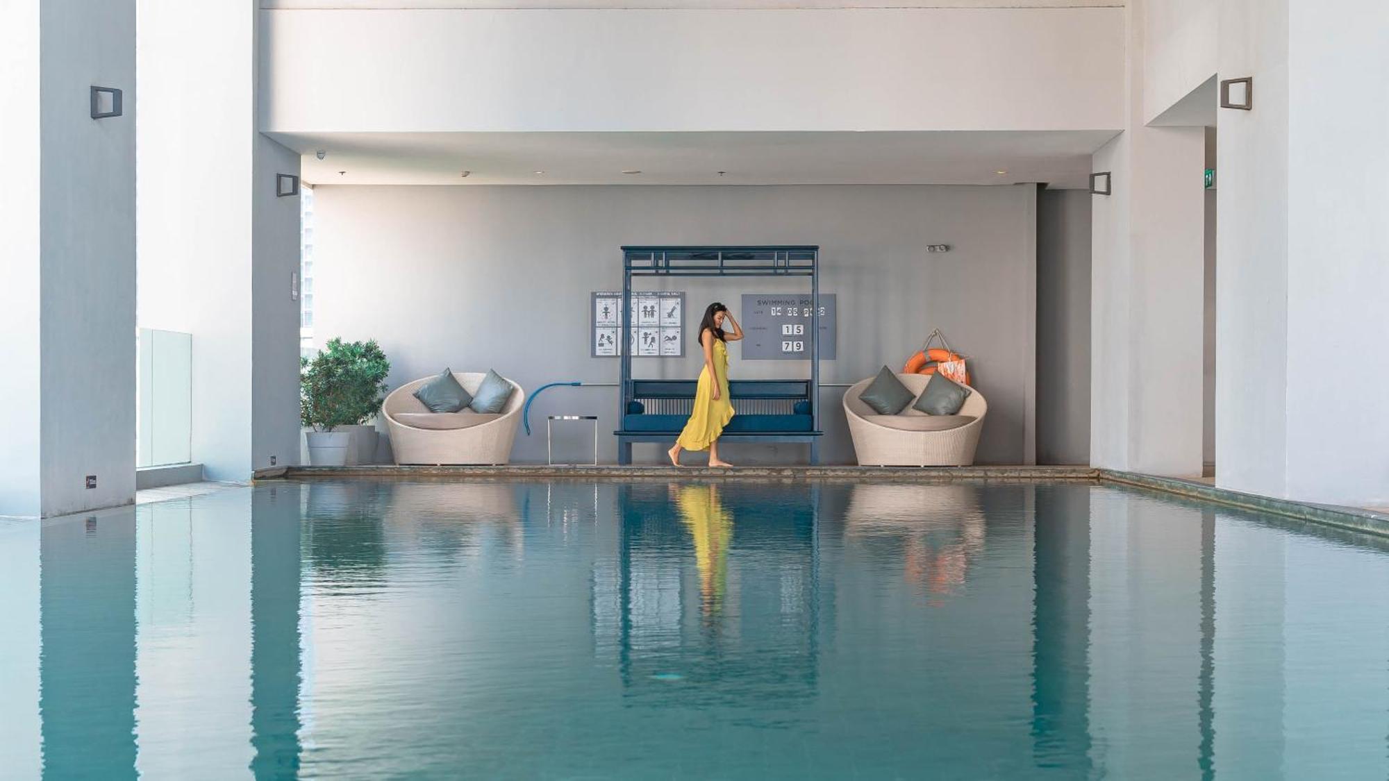 Jasmine 59 Hotel Bangkok Zewnętrze zdjęcie The swimming pool at the hotel